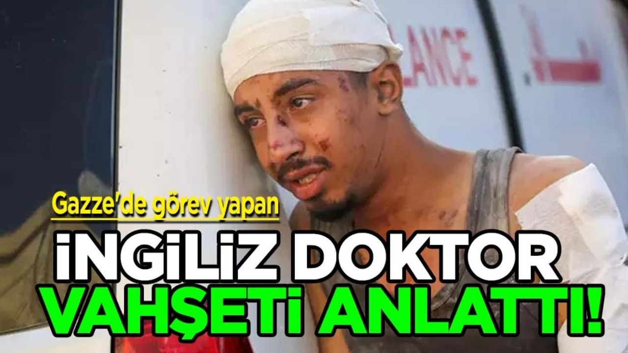 Gazze'de görev yapan doktor söz konusu vahşeti anlattı: "Yaralılar dron saldırılarıyla hedef alındı"
