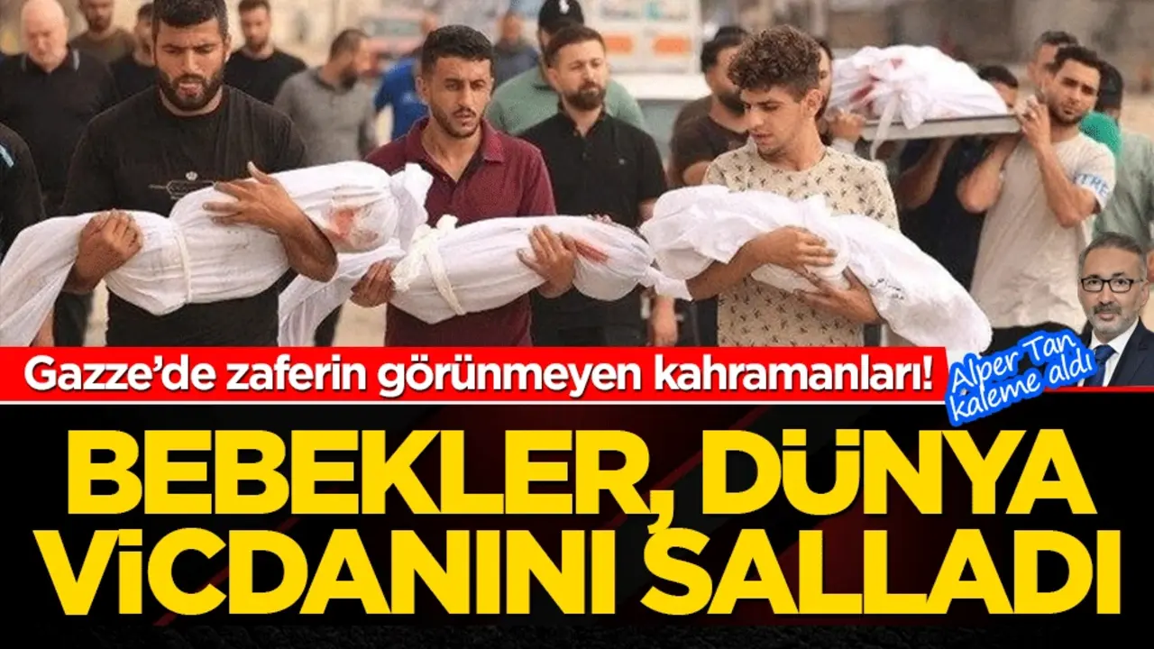 Gazze’de zaferin görünmeyen kahramanları! Bebekler, dünya vicdanını salladı