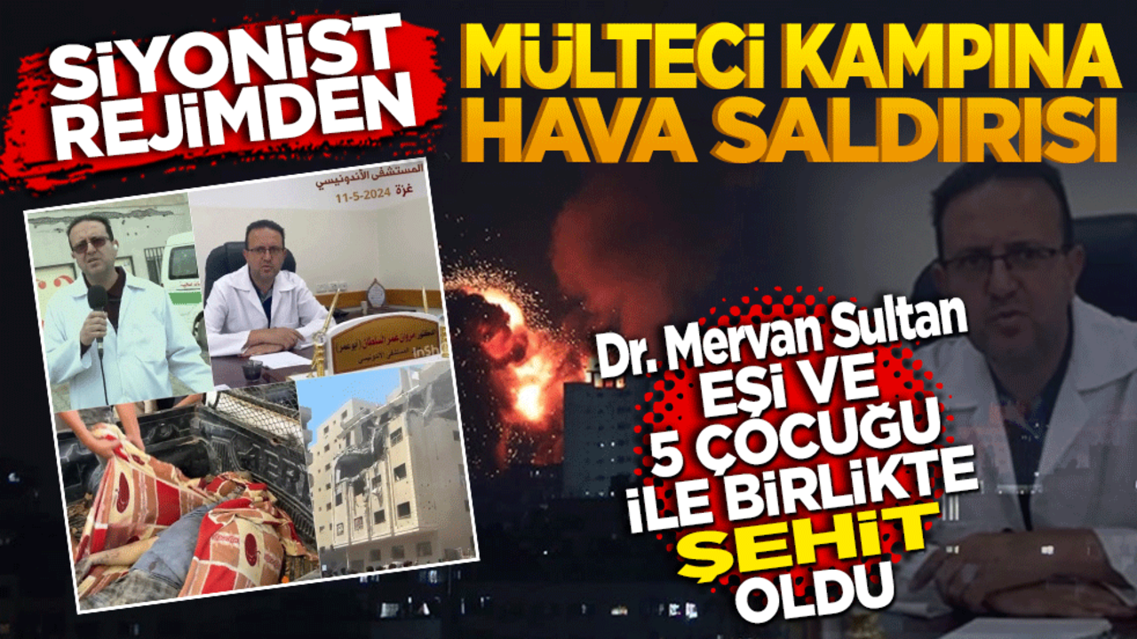 Gazze'deki Endonezya Hastanesi Başhekimi Dr. Mervan Sultan, Eşi ve 5 Çocuğuyla Şehit Oldu