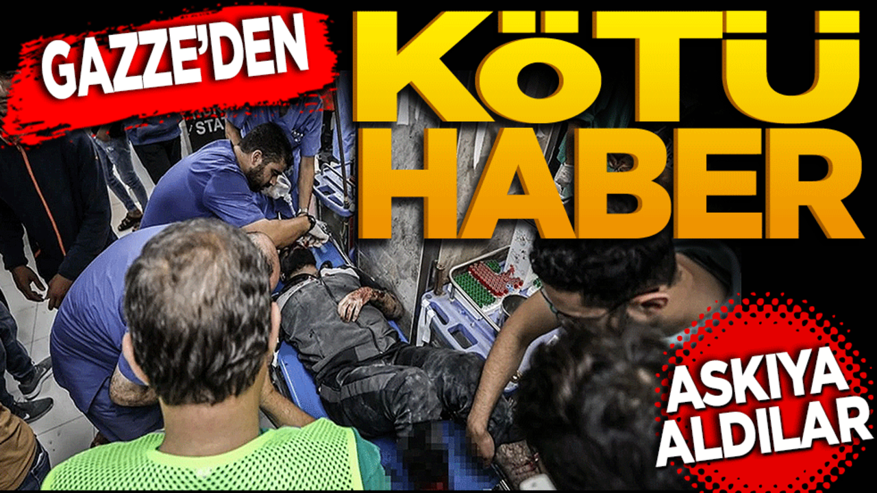 Gazze'den kötü bir haber! Faaliyetleri askıya aldılar