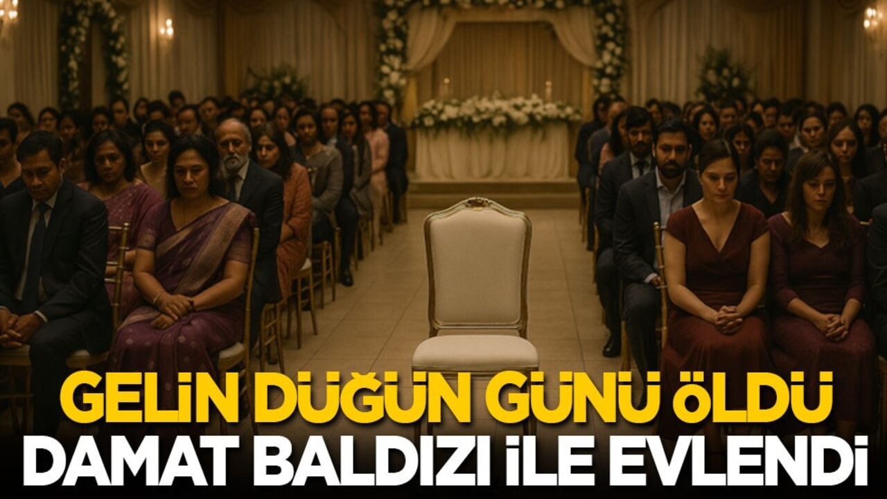 Gelin nikah kıyılırken öldü, damat baldızı ile evlendi!