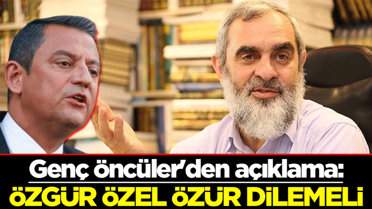 Genç Öncüler'den Nureddin Yıldız'a destek: Özgür Özel özür dilemeli