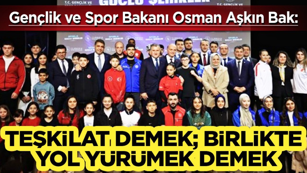 Gençlik ve Spor Bakanı Bak AK Parti 8. Olağan İl Kongresi'nde konuştu! Vurgu yaptı
