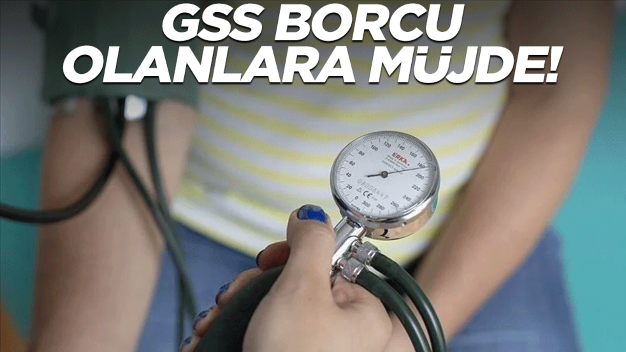 Genel Sağlık Sigortası borcu olanlar... Müjde!