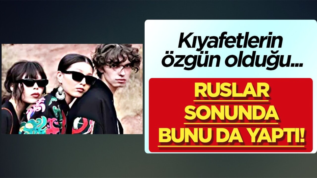 Giyim markasında kültür hırsızlığı! Çok ayıp edildi: Rus markası Kırgız desenleri çalındı!