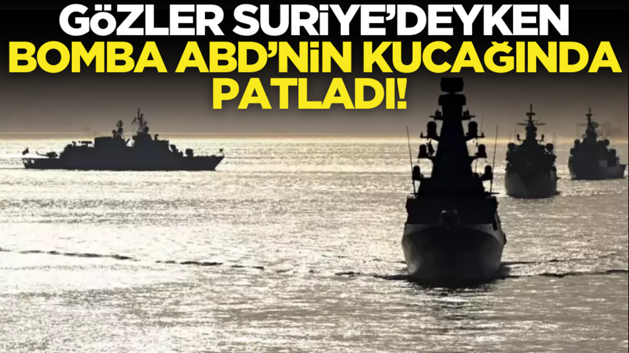 Gözler Suriye’deyken bomba ABD’nin kucağında patladı!