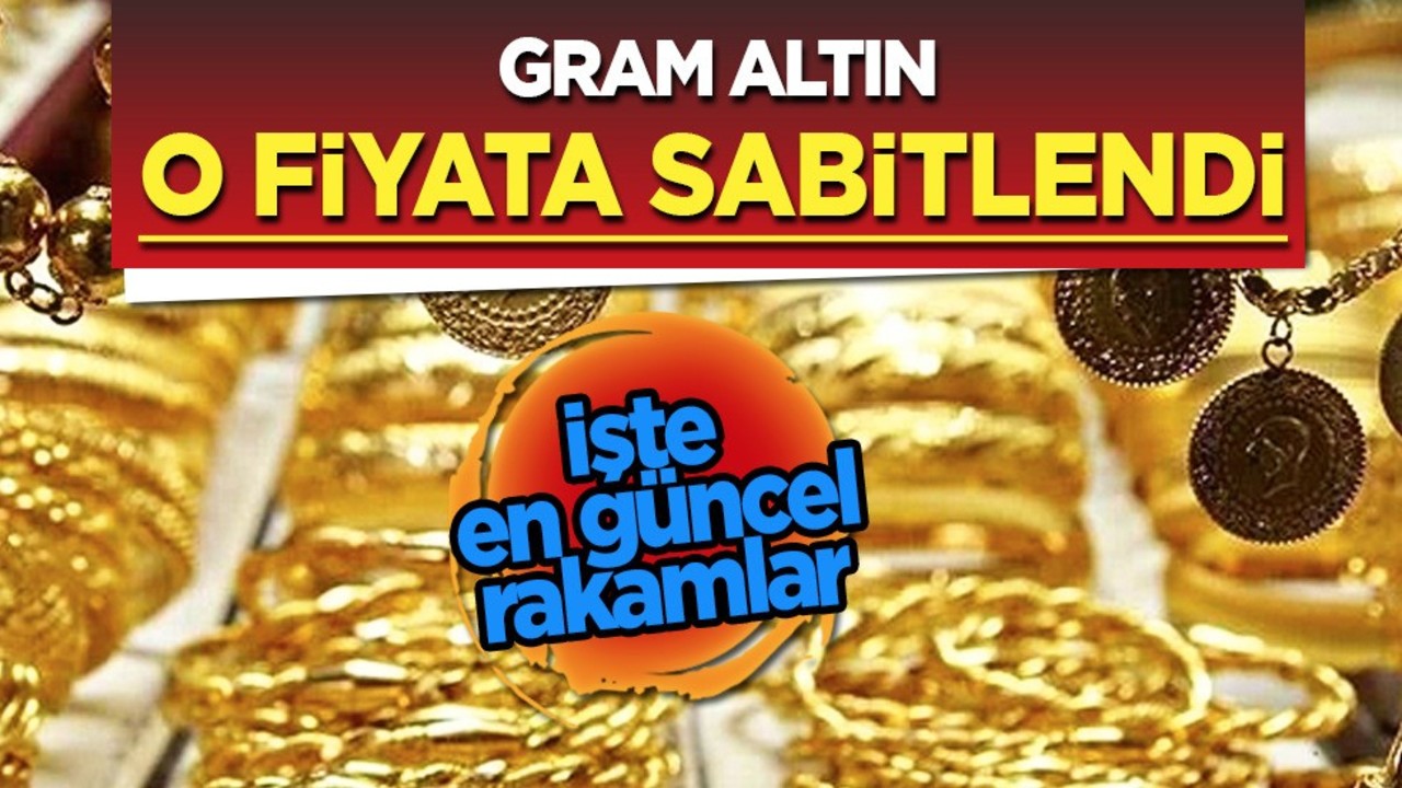 Gram altın 3 bin TL: Rakamı sabitlendi! 5 Kasım tam, yarım, çeyrek, gram altın fiyatları ne kadar?