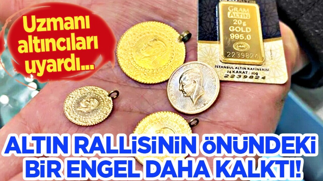 Gram altın rekor kırdı: Para piyasalarında altın rallisinin önündeki engel kalktı! İşte rakamlar