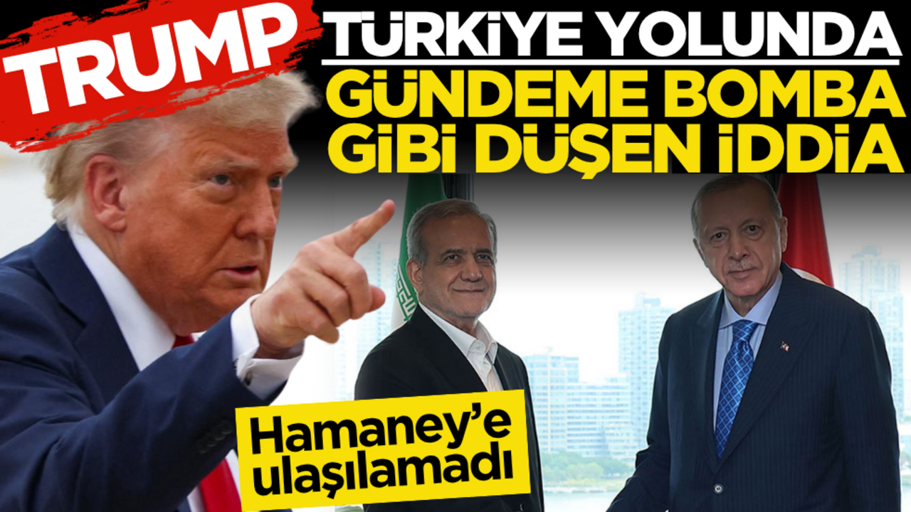 Gündemi sallayan savaş gelişmesi! Trump Türkiye yolunda…