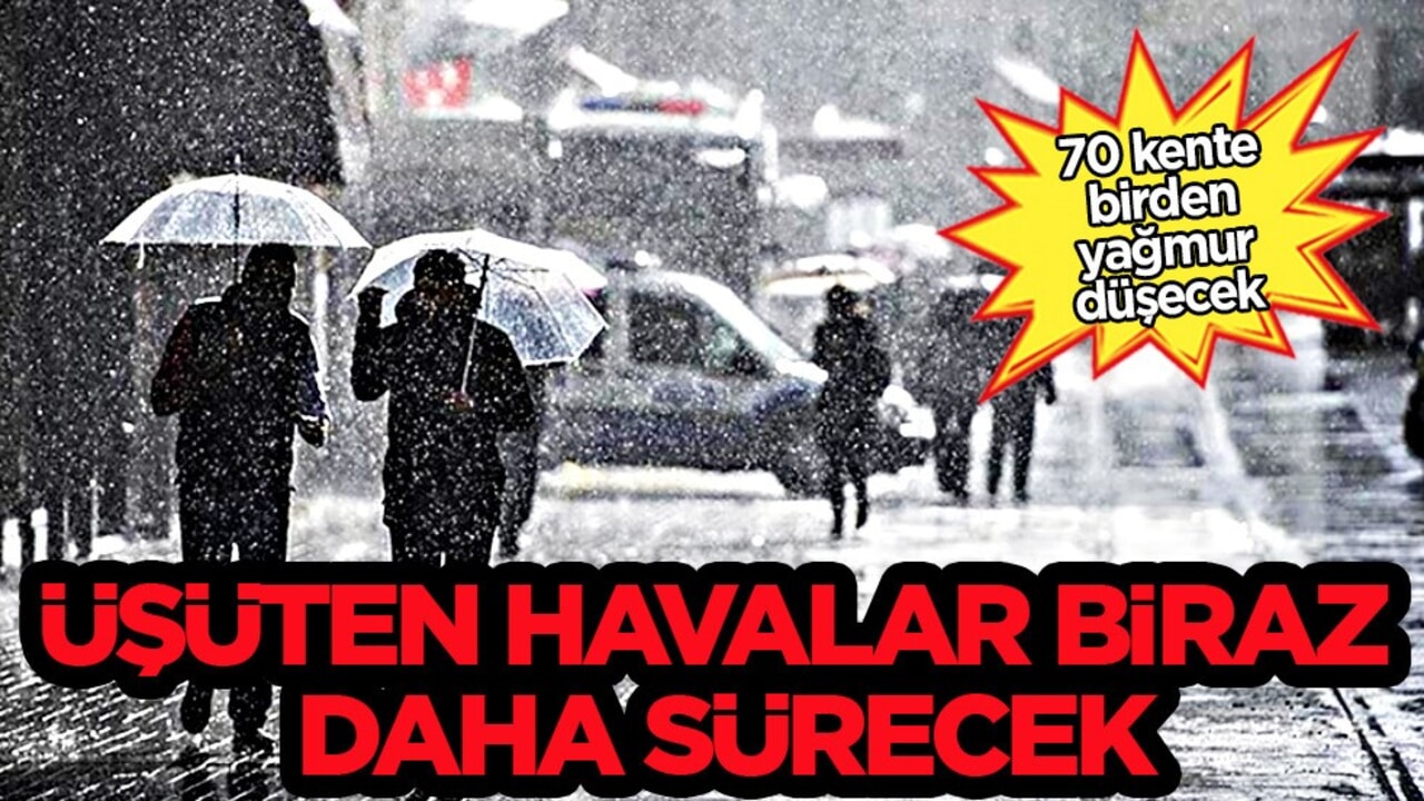 Gündemi, sarsacak hava değişimi Hafta sonu şiddetli yağış geliyor! Meteoroloji uyarısı