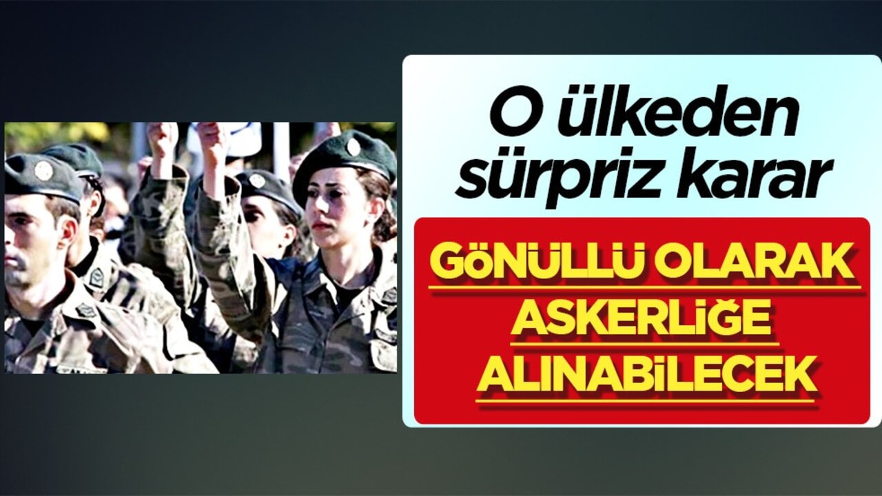 Güney Kıbrıs ülkesinden askeri karar: Kıbrıslı kadınlar gönüllü olarak asker olabilecek
