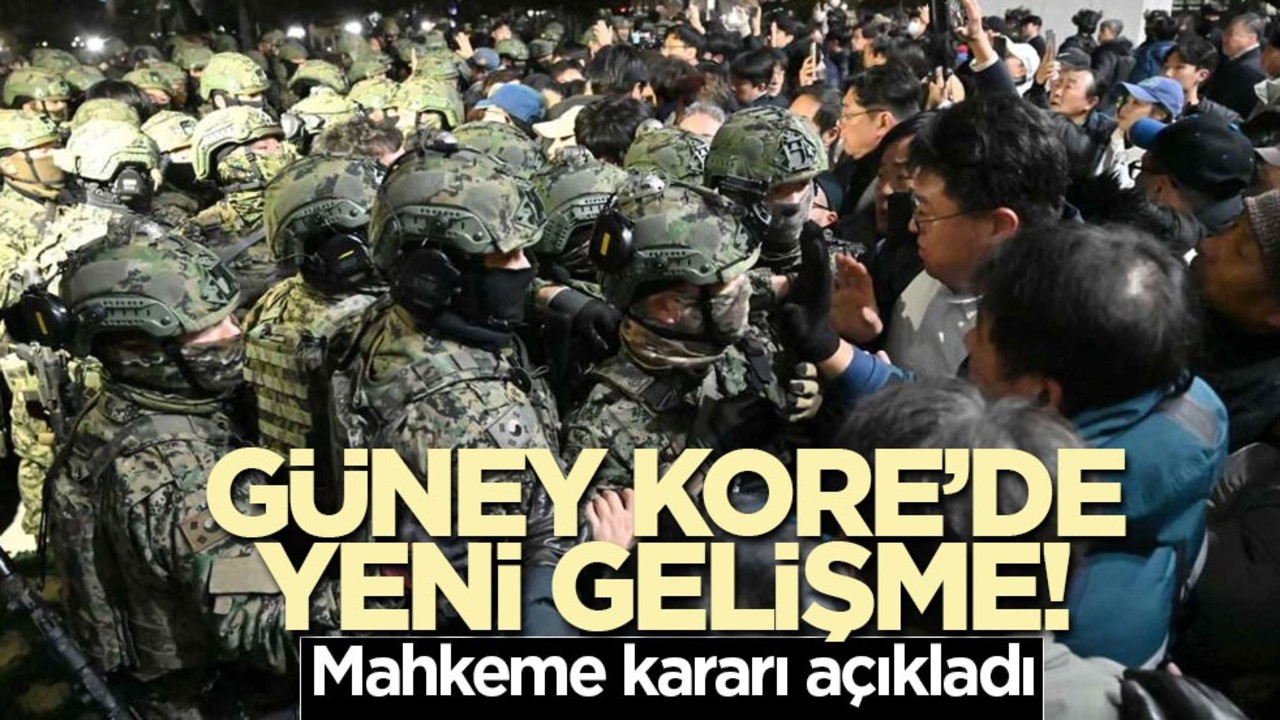 Güney Kore’de yeni gelişme! Mahkeme kararı açıkladı