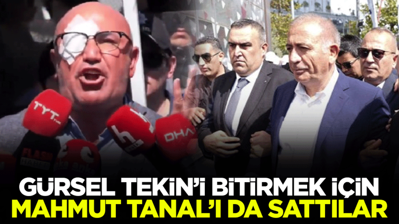 Gürsel Tekin’i bitirmek için Mahmut Tanal’ı da sattılar