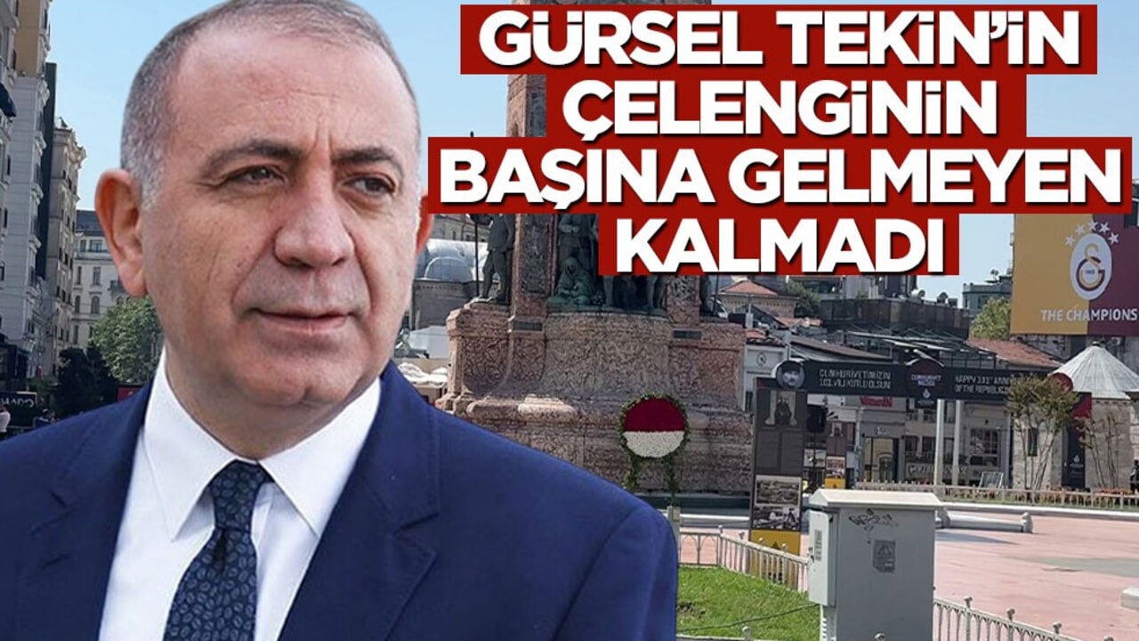 Gürsel Tekin'in çelengine bakın ne oldu