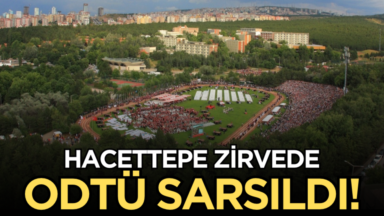 Hacettepe zirvede, ODTÜ sarsıldı!