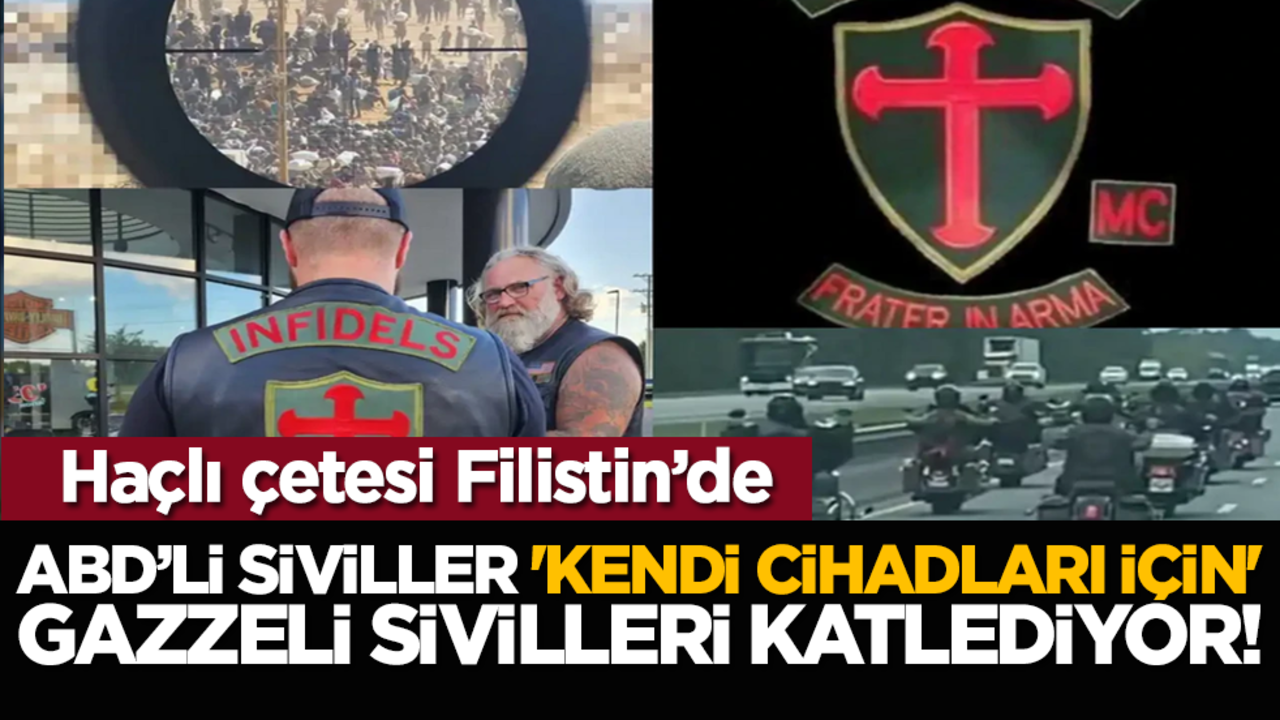 Haçlı çetesi Filistin’de: ABD’li siviller 'kendi cihadları için' Gazzeli sivilleri katlediyor!
