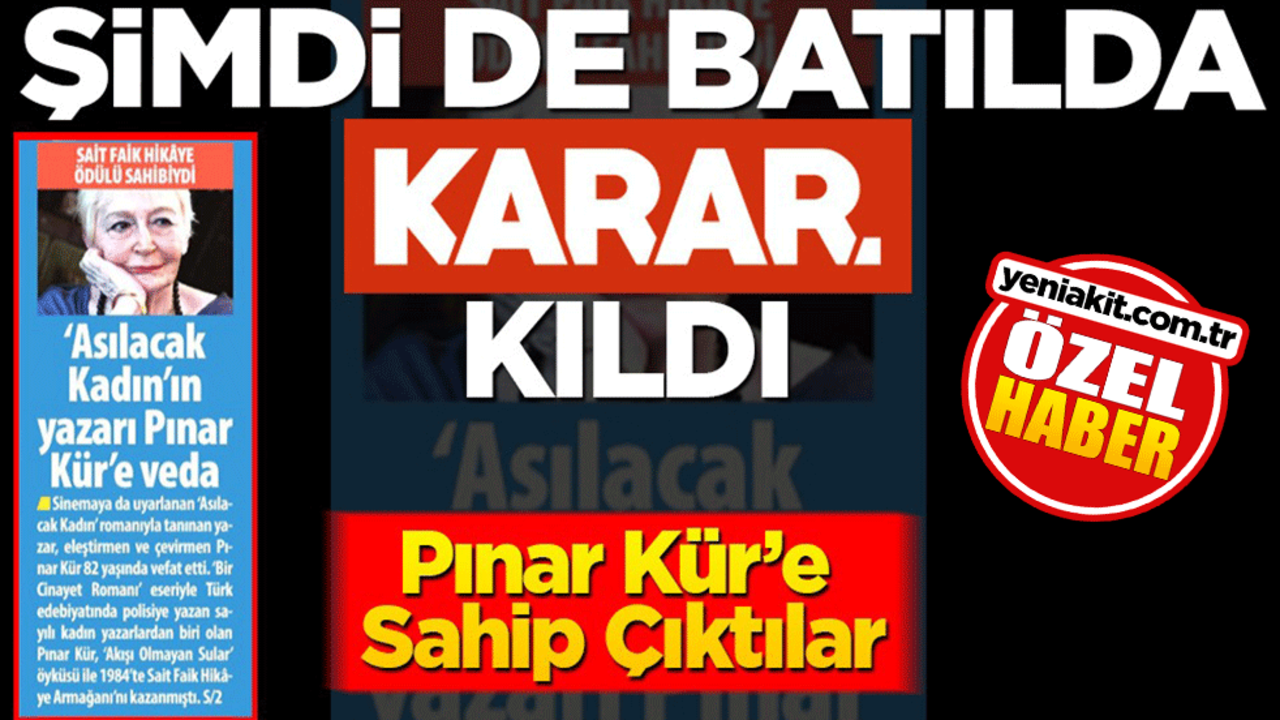 Hafızlar şimdi de başörtülülere hakaret eden Pınar Kür’e destek çıktılar! Kim olduğunuza Karar verin