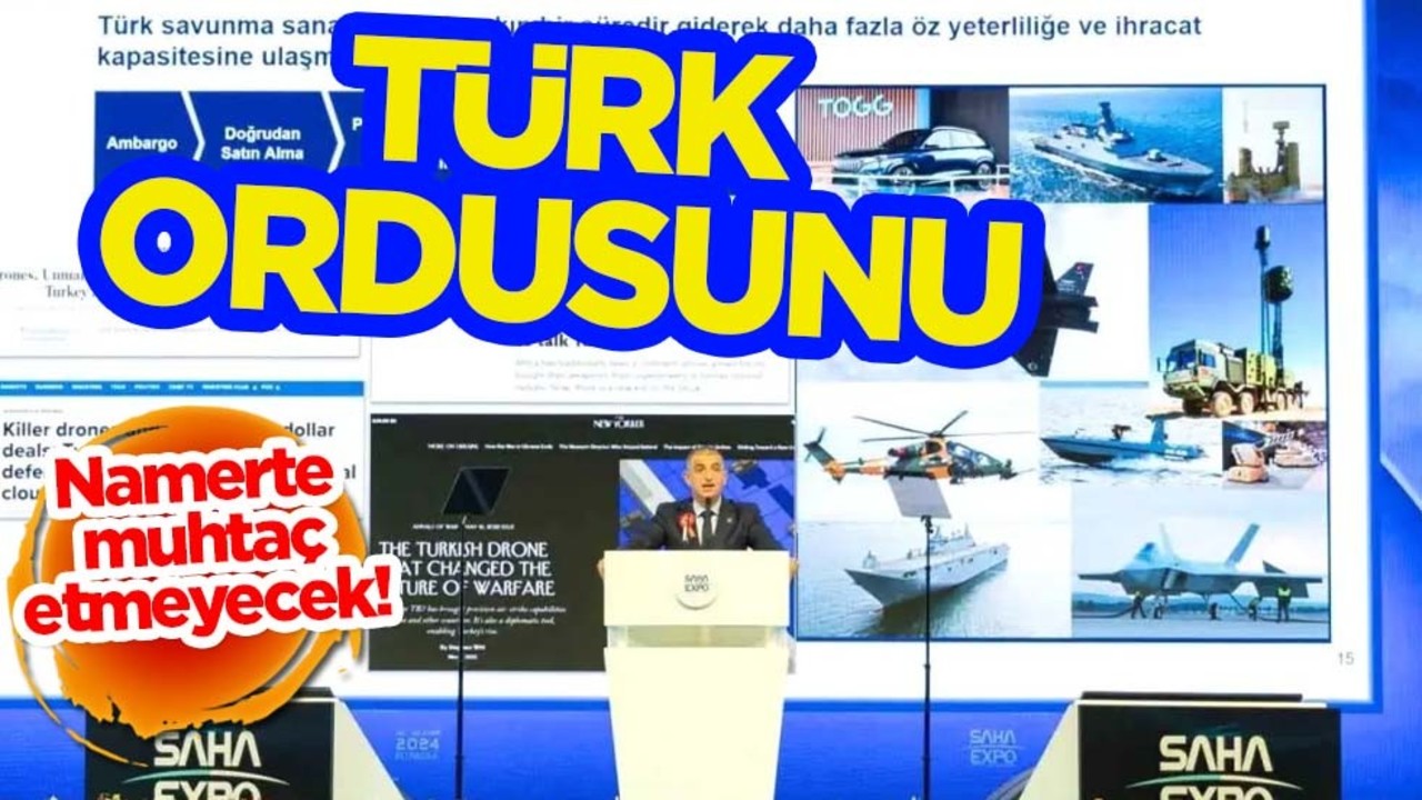 Haluk Görgün SAHA EXPO'da TUSAŞ'a saldırısı ve Milli savaş jetimiz KAAN hakkında konuştu! İlgili net mesaj