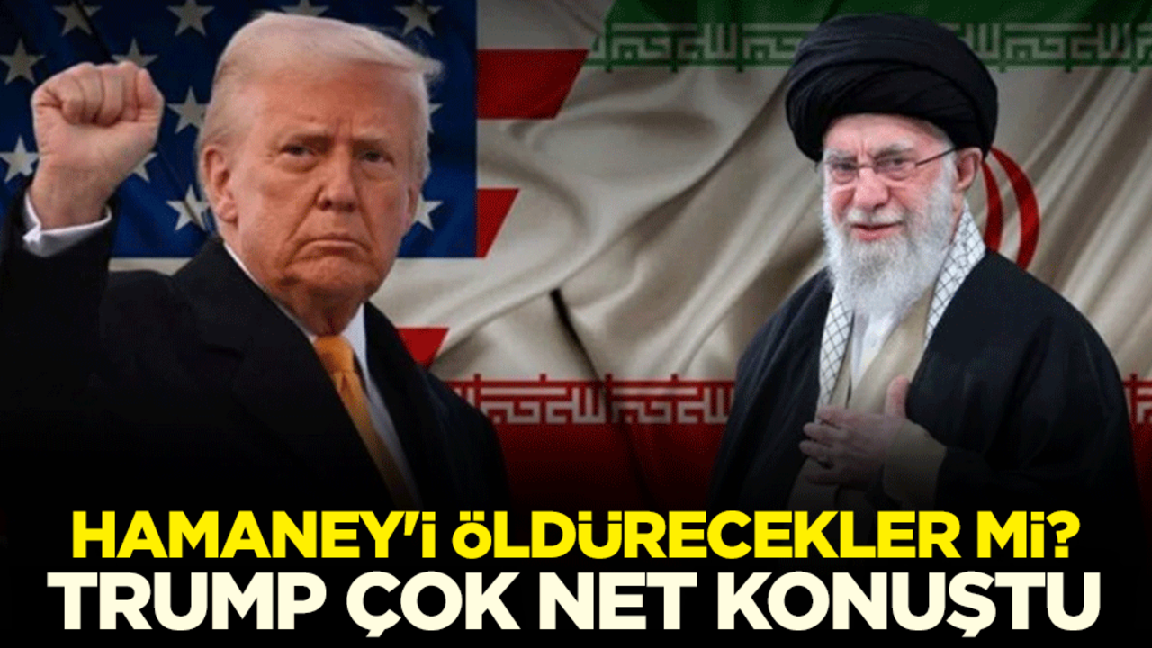 Hamaney'i öldürecekler mi? Trump çok net konuştu