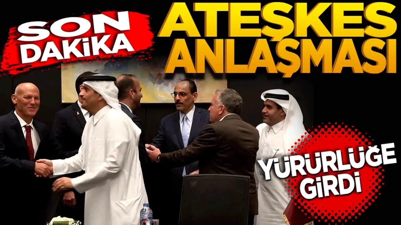 Hamas- İsrail ateşkes anlaşması yürürlüğe girdi