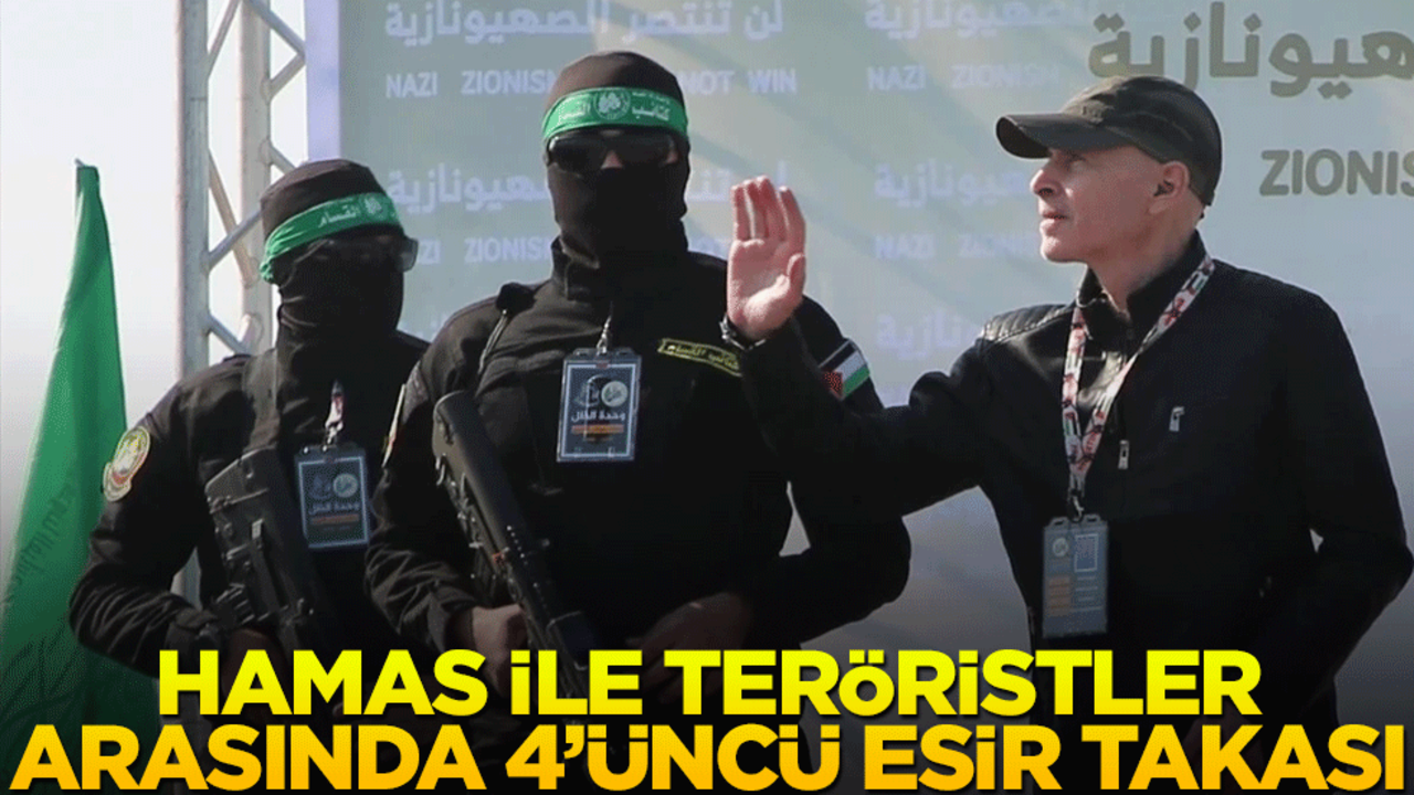Hamas ve İsrail arasında 4'üncü esir takası