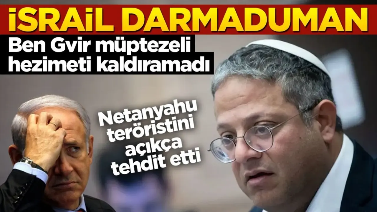 Hamas zaferi sonrası İsrail darmaduman! Netanyahu'ya 'Hükümeti dağıtırım' tehdidi