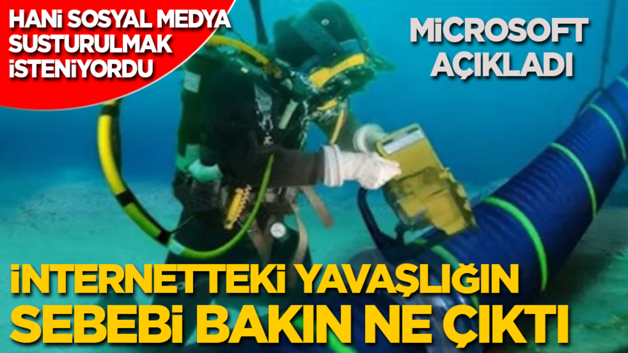 Hani sosyal medya susturulmak isteniyordu! İnternetteki yavaşlığın sebebi bakın ne çıktı
