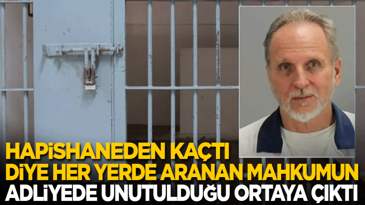 Hapishaneden kaçtı sanılan mahkumun adliyede unutulduğu ortaya çıktı