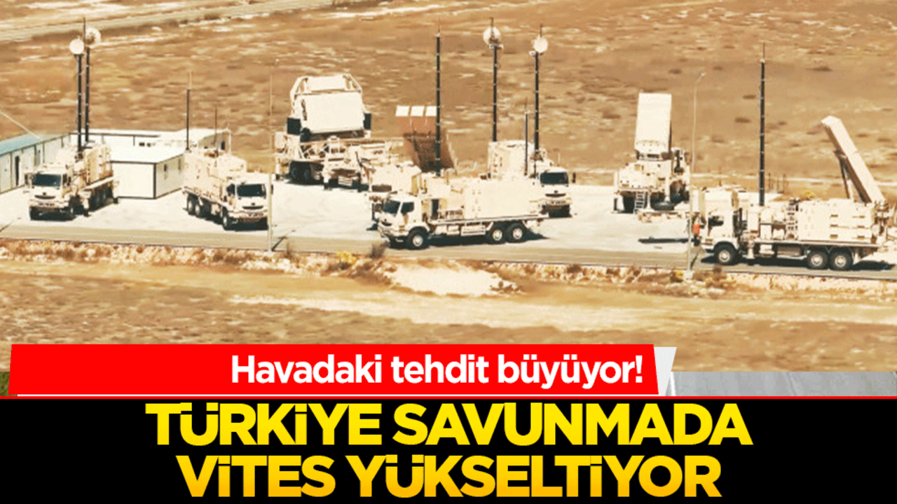 Havadaki tehdit büyüyor! Türkiye savunmada vites yükseltiyor: Akıllı sistemler devrede