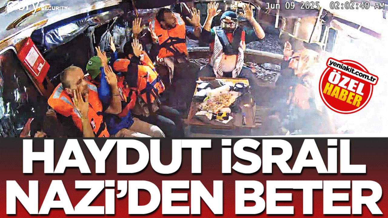 Haydut İsrail Nazi'den beter