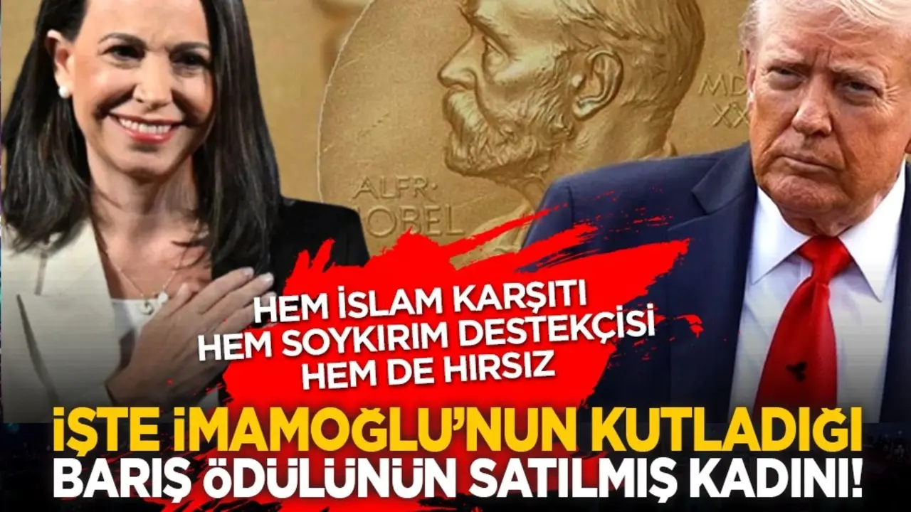 Hem İslam karşıtı hem soykırım destekçisi hem de hırsız: İşte İmamoğlu’nun kutladığı barış ödülünün satılmış kadını!