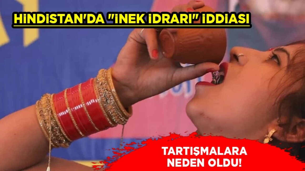 Hindistan ülkesinde 'İnek İdrarı' iddiası tartışmalara neden oldu! Tartışma sürüyor