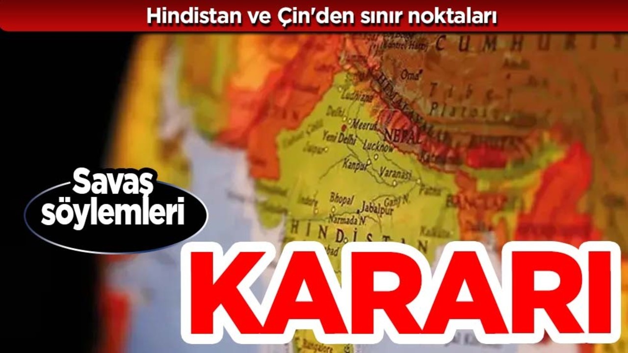 Hindistan ve Çin'den sınır noktaları kararı: Askeri karar! Sınırda hareketlilik... Anlaşma, kabul edildi!