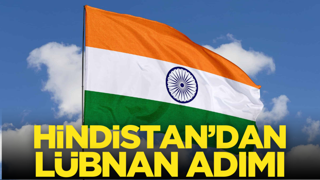 Hindistan’dan Lübnan adımı!