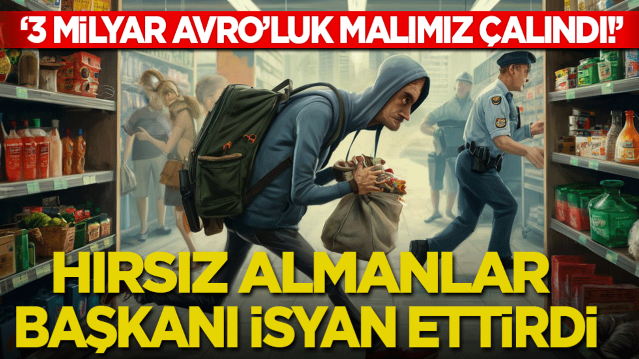 Hırsız Almanlar, başkanı isyan ettirdi: 3 milyar avroluk malımız çalındı!