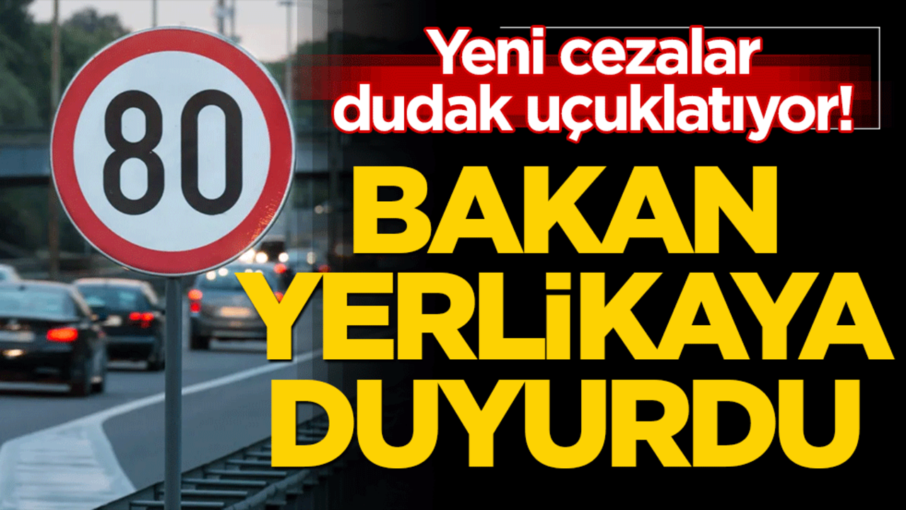 Hız sınırını aşana ağır darbe! Yeni ceza yolda