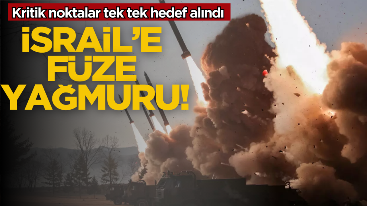 Hizbullah İsrail’i bombardımana boğdu! Kritik noktalar tek tek hedef alındı