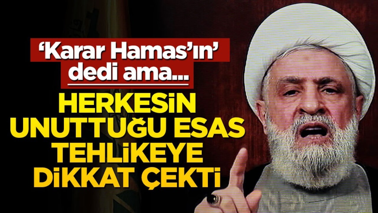 Hizbullah, "Karar Hamas’ın" dedi! Ama herkesin gözden kaçırdığı detaya dikkat çekti