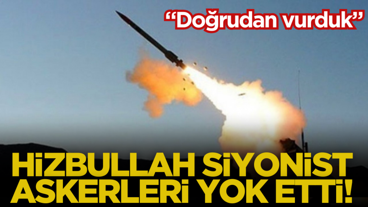 Hizbullah, toplu bulunan İsrail askerlerini yok etti!