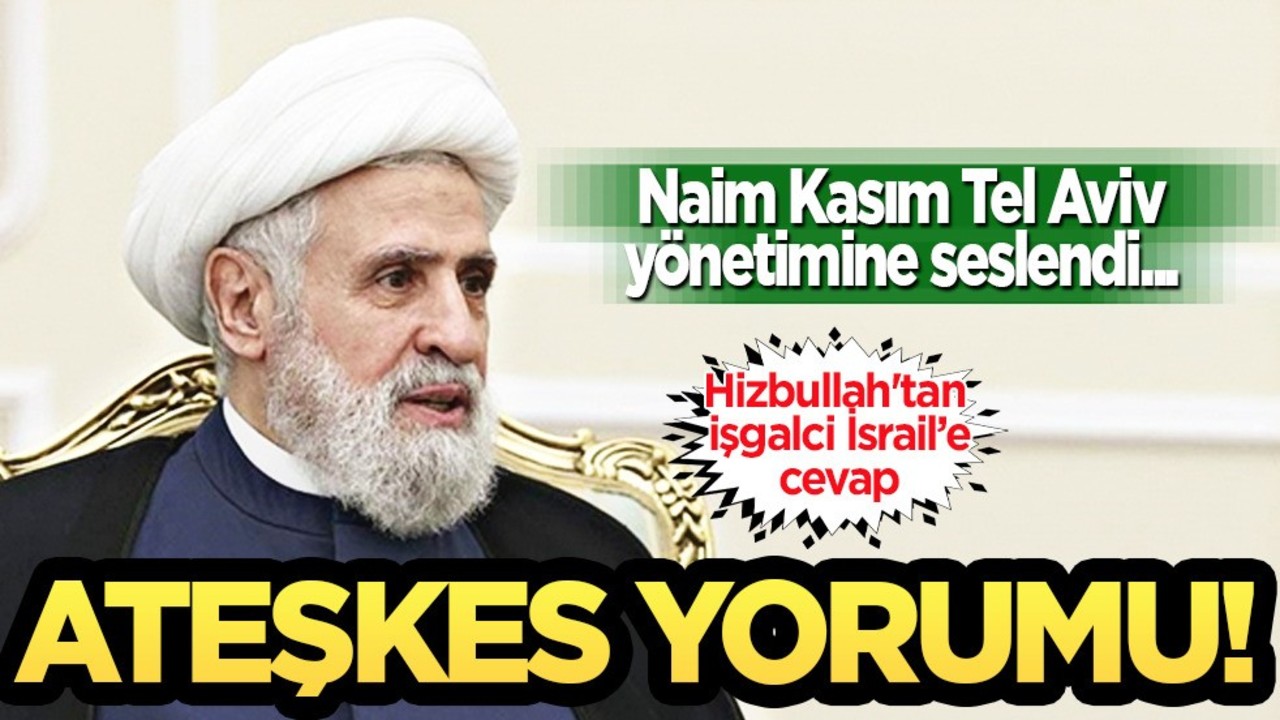 Hizbullah'tan işgalci İsrail ve Tel Aviv yönetimine yönelik ateşkes ihlali açıklaması!