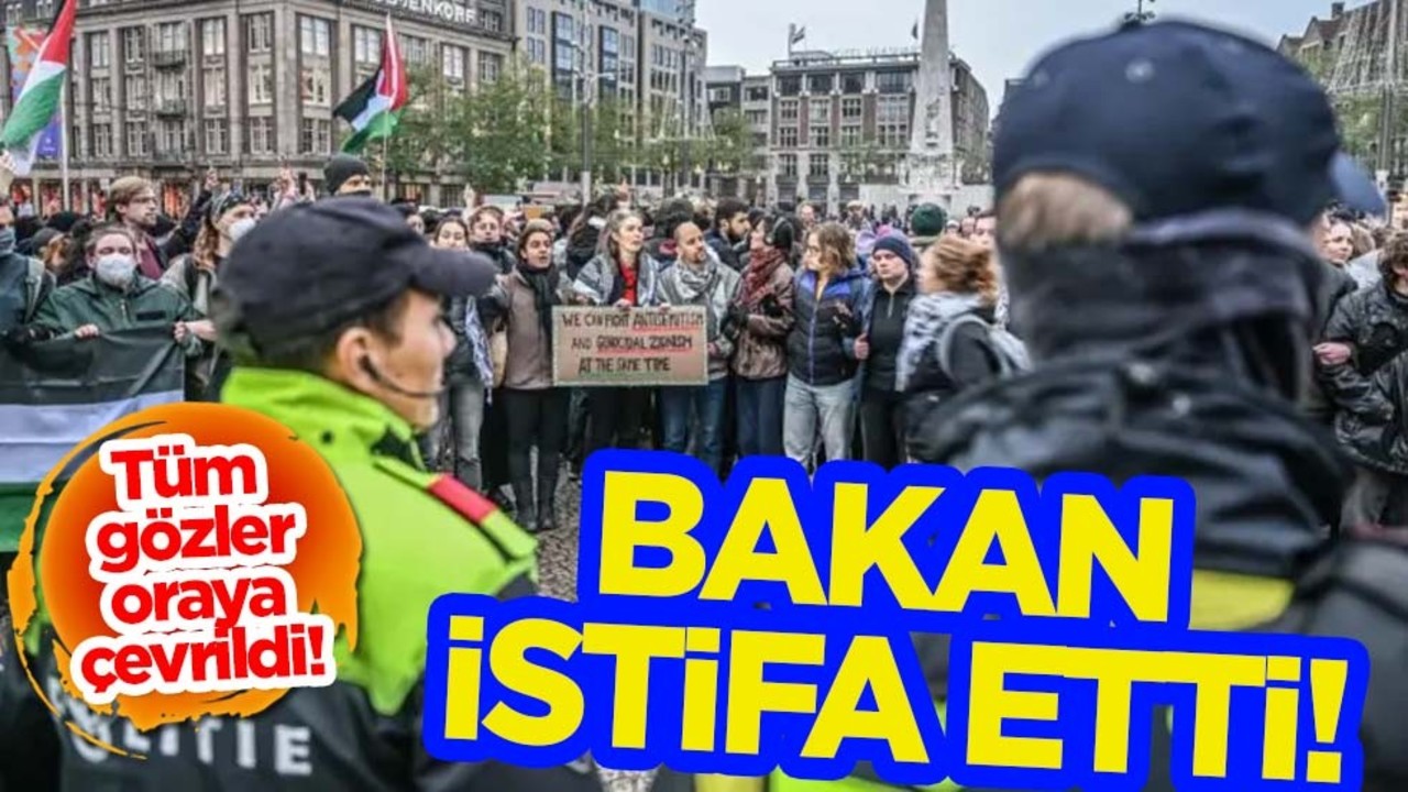 Hollanda hükümeti krizle karşı karşıya: Fas kökenli bakan istifa etti! Bölgede gözler ona çevrildi!