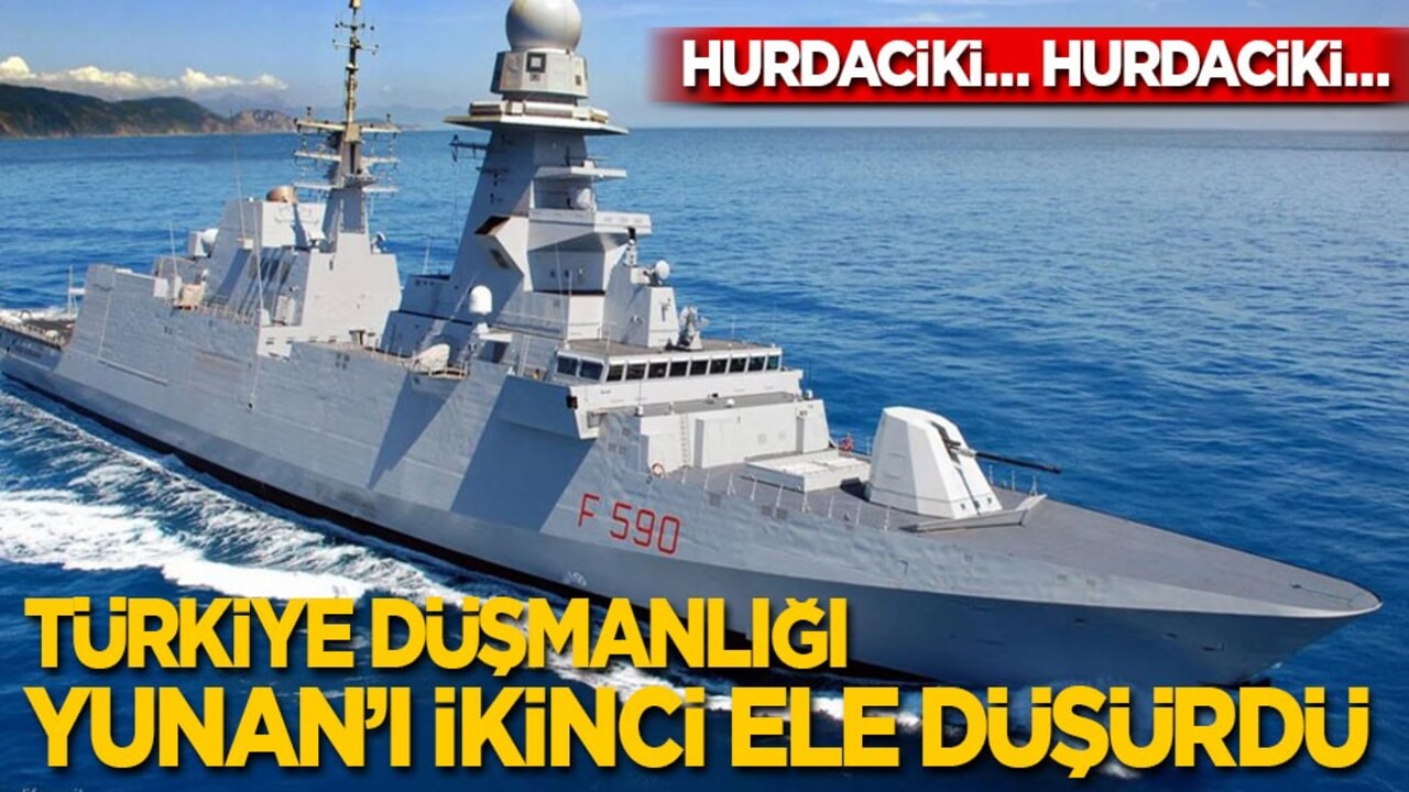 Hurdaciki…. Hurdaciki… Türkiye düşmanlığı Yunanistan'ı ikinci ele düşürdü