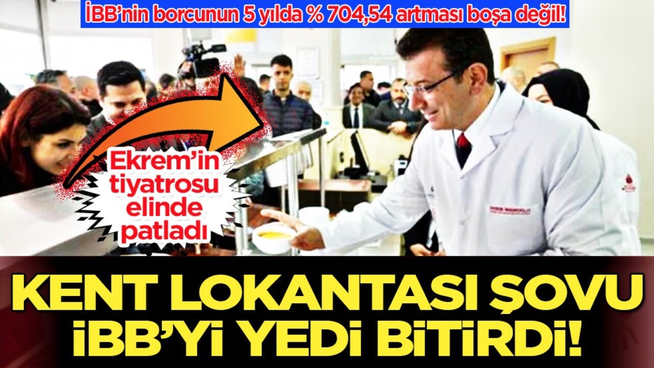 İBB'nin borcu: İmamoğlu borcu 5 yılda 7 katına çıkardı! CHP'nin foyaları giderek çıkıyor