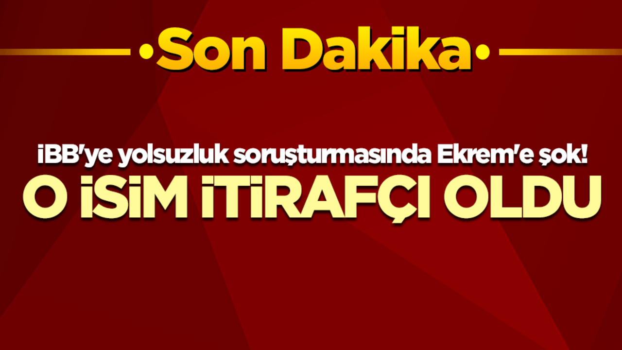 İBB'ye yolsuzluk soruşturmasında yeni gelişme! İSTAÇ A.Ş. Yönetim Kurulu Başkanı Ziya Gökmen Togay da itirafçı oldu