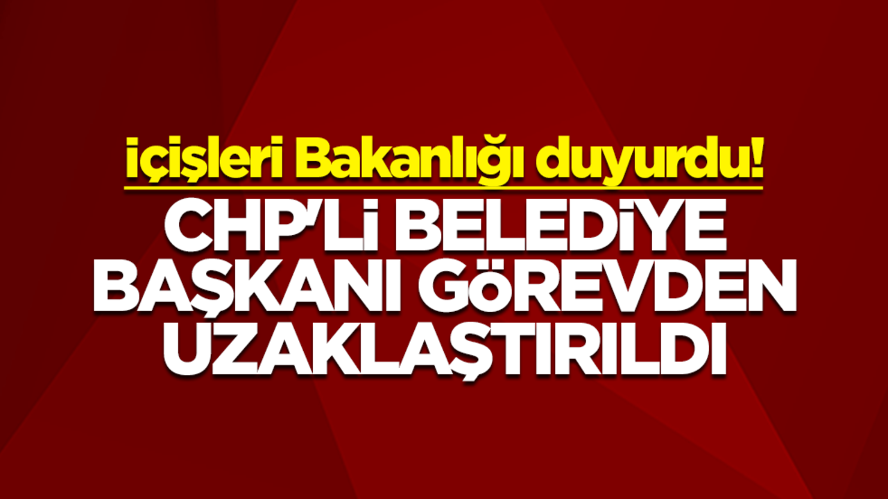 İçişleri Bakanlığı duyurdu! Manavgat Belediye Başkanı Niyazi Nefi Kara görevden uzaklaştırıldı