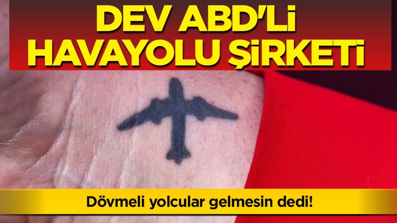 İflas eden Spirit Airlines’tan dövmeli yolculara uçuş yasağı: Tartışmalı karar, olay sözler