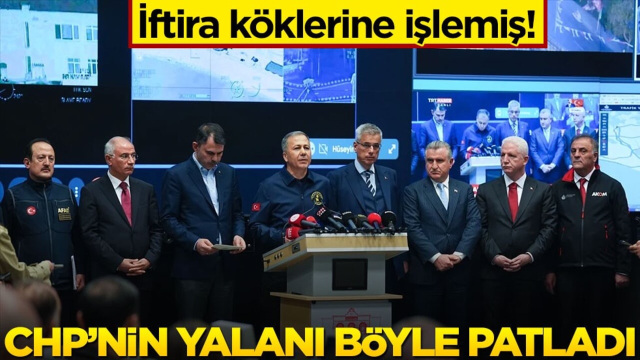 İftira köklerine işlemiş! CHP'lilerin deprem yalanı böyle patladı