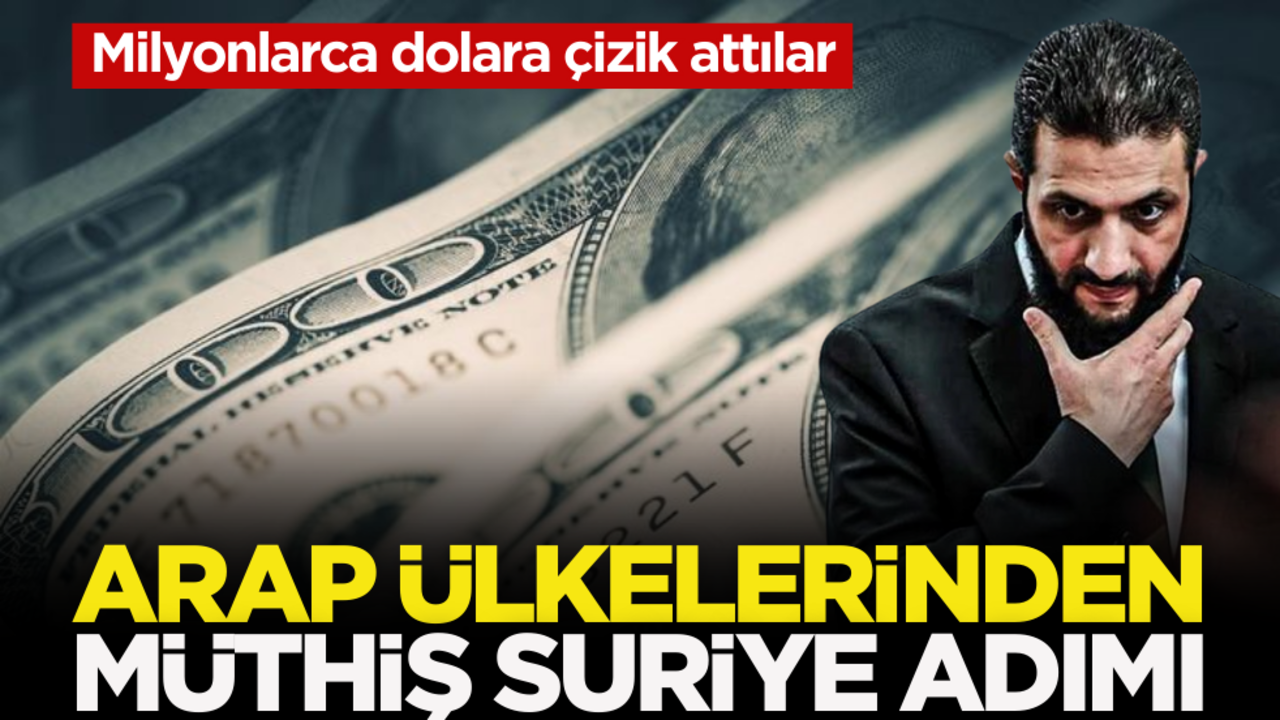 İki ülkeden müthiş Suriye adımı! Milyonlarca dolara çizik attılar