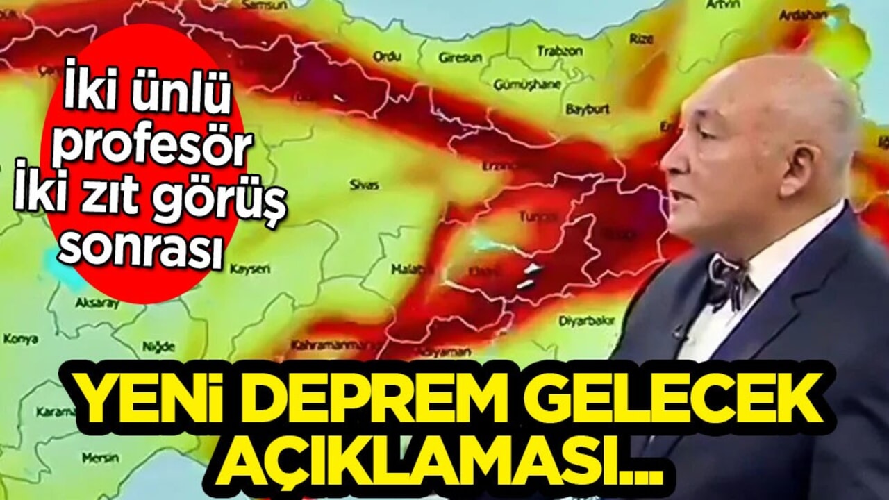 İki ünlü profesör iki zıt görüşü sonrası Ahmet Ercan beklenen İstanbul depremi olacak