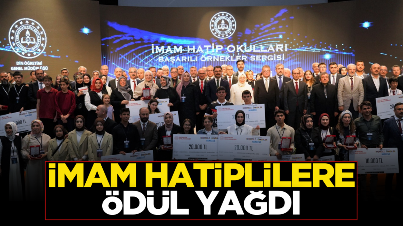 İmam hatiplilere ödül yağdı!